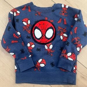 Marvel Spider-Man Kids Navy Sweatshirt